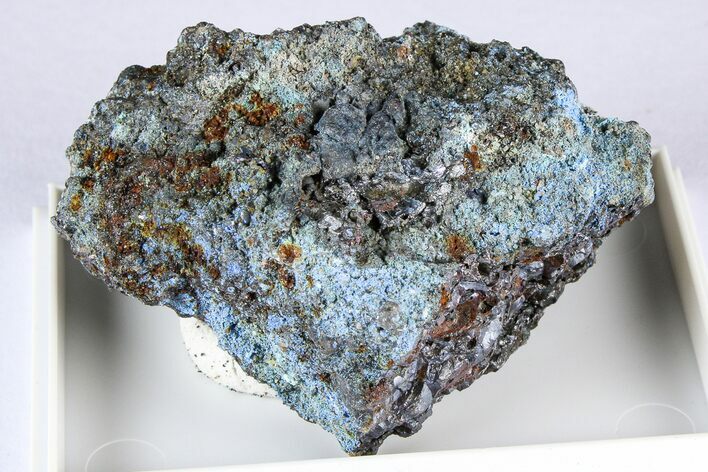 Blue Nakauriite Formation with Hydromagnesite - Germany #380230